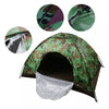 Up Hiking Tent 1-2 Man Person Family Camping Outdoor Festival Shelter UK