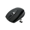 2.4GHz BLACK WIRELESS USB MOUSE SCROLL  CORDLESS OPTICAL FOR  PC LAPTOP UK