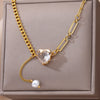 Ins Style Simple Heart-shaped Zircon Pendant Necklace