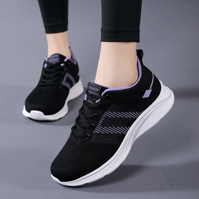 Women's Soft Bottom Mesh Sports Casual Non-slip Travel Shoes