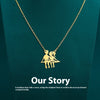 Fashion Stainless Steel 18K Gold Men And Women Couple Ins Style Necklace