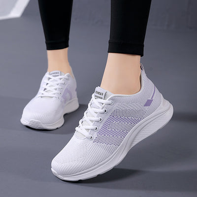 Women's Soft Bottom Mesh Sports Casual Non-slip Travel Shoes