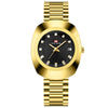 Couple Quartz Watch Yellow Gold Diamond Waterproof Steel Belt Watch