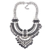 European and American big retro necklace fashion exaggerated pattern necklace