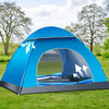 3-4 Person Automatic  Up Outdoor Hiking Camping Tent Waterproof UV Protection