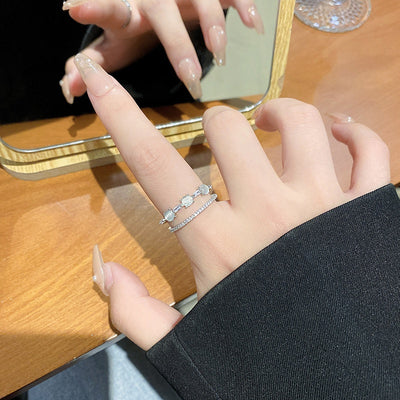 European And American Ins Style Open Ring Female Advanced