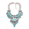 European and American big retro necklace fashion exaggerated pattern necklace
